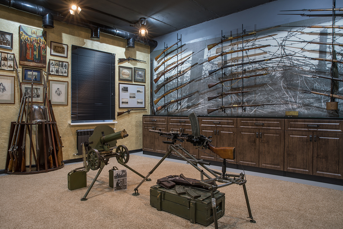 Открытие нового музейного зала стрелкового оружия